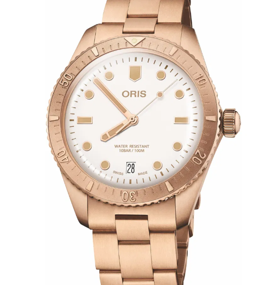 ORIS Divers Sixty-Five ‘Cotton Candy’ White Star Replica Watch 01 733 7771 3151-07 8 19 15